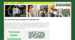 Desktop Screenshot of nationalmortgagesettlement.com