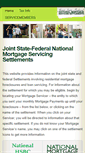 Mobile Screenshot of nationalmortgagesettlement.com